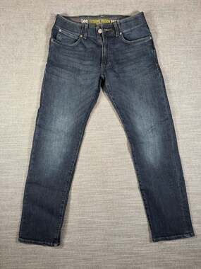 Lee Extreme Motion MVP Slim Fit Tapered Leg Jeans - Dark Wash - 32x30